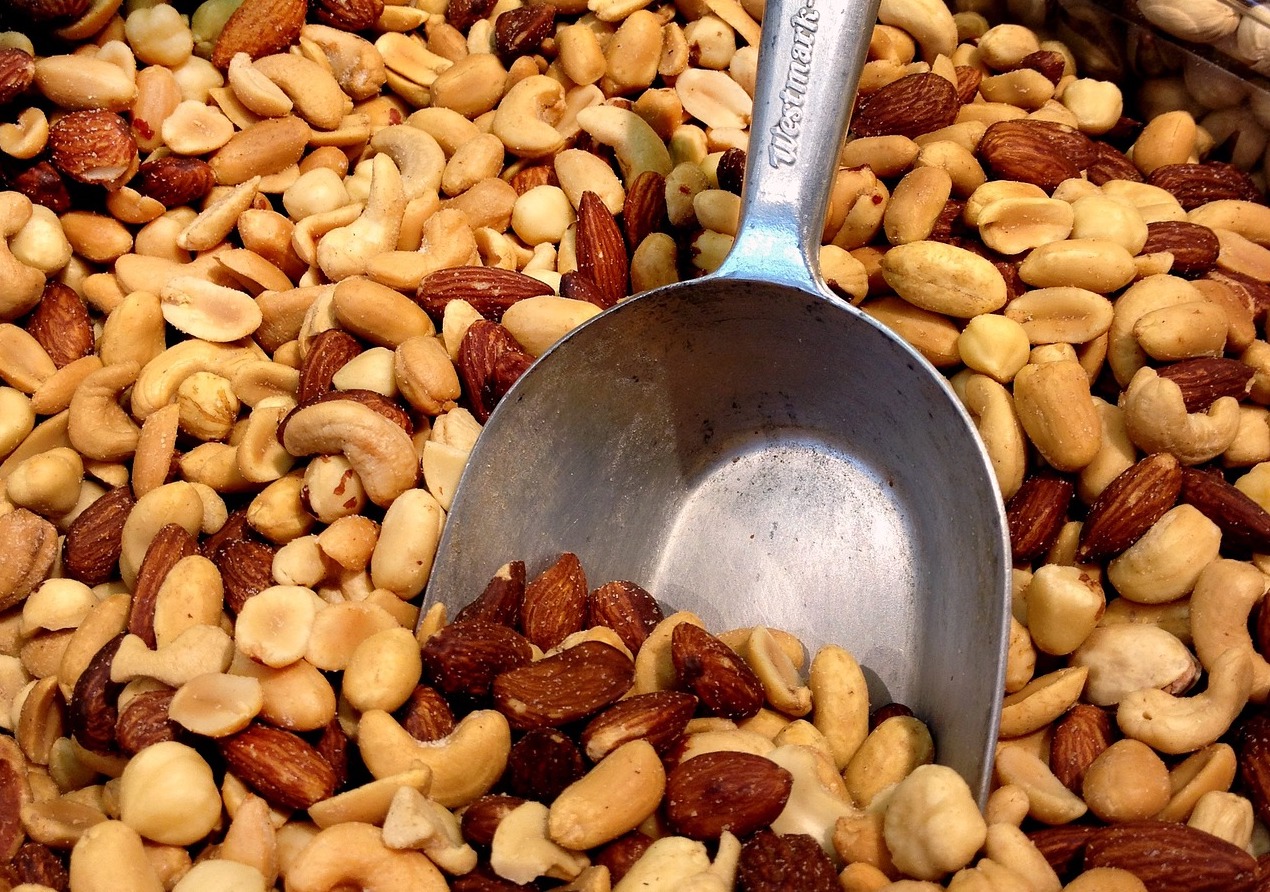 pesce e frutta secca